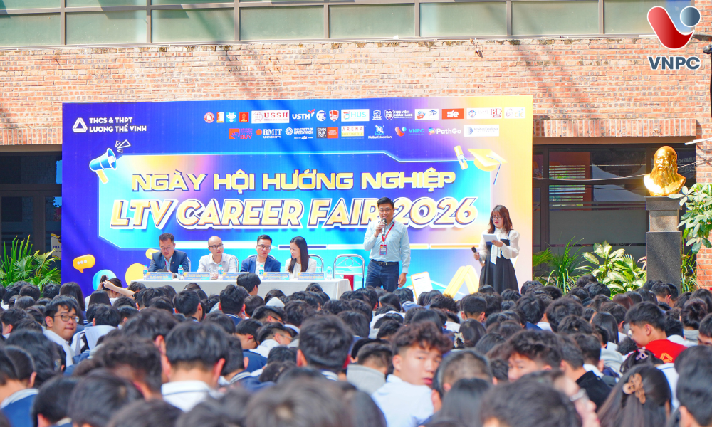 VNPC tham gia Ngày hội Hướng nghiệp tại Trường THPT Lương Thế Vinh